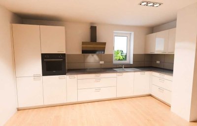 Helles Penthouse mit langer Südterrasse