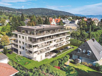 Moderne 2-Zimmer-Wohnung in Velden: Erstbezug mit Balkon in Seenähe