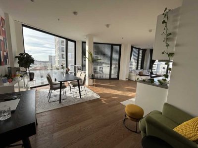 Die muss es sein! Exklusive, moderne  Loft mit eigener großzügiger Dachterrasse in Westausrichtung.