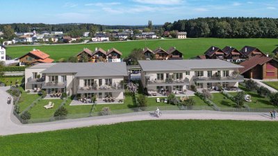 BAUSTART ERFOLGT!!! Moderne Gartenwohnung in idyllischer Lage - Erstbezug in Perwang am Grabensee, Oberösterreich - nur 335.500 €!