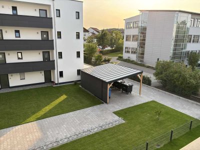 Erstbezug einer attraktiven 2-Zimmer-Wohnung mit Balkon und Einbauküche in Deggendorf