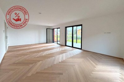Provisionsfrei! Eine helle Freude: 2-Zimmer Gartenwohnung vor den Toren der Festspielstadt