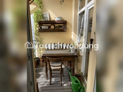 Tauschwohnung: biete 3-Zi Altbau Wgh gegen 3,5 Zimmer oder größer +Garten.