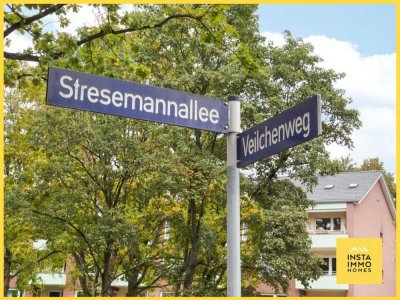 Stresemannallee/Eimsbüttel: Studiowohnung in ruhiger Lage