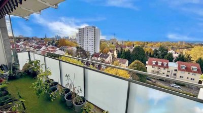 Schöne, sanierte 3 Zimmer ETW im 9.OG mit toller Fernsicht