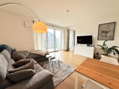 Oldenburger Stadthafen - attraktive 2 Zimmer im Wohnhof mit großem Balkon und Einbauküche