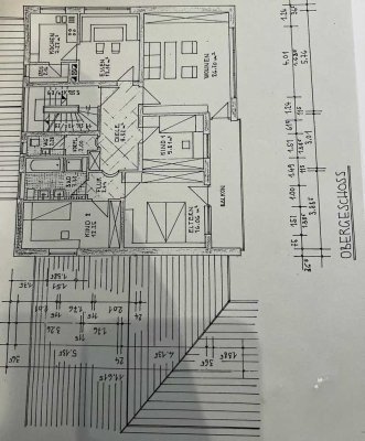 Geschmackvolle Wohnung mit vier Zimmern sowie Balkon und EBK in Stammham