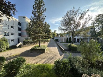 Attraktive Lage einer 2-Zimmer-Wohnung mit großer Terrasse und Keller