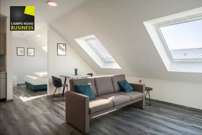 Gemütliches Business-Apartment im Dachgeschoss