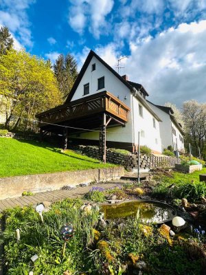 Solides Einfamilienhaus mit großem Grundstück in Rasdorf OT Grüsselbach zu verkaufen