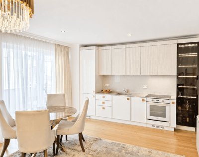 Exklusive, provisionsfreie Gartenwohnung nahe Kurpark Baden – Neubau 2021 | 2 Zimmer mit Balkon