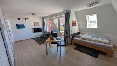 RESERVIERT - Freie moderne Wohnung über den Dächern von Bergedorf - ruhig und zentral + TG-Platz