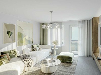 Moderne 2,5-Zimmer-Wohnung mit Südbalkon in Bellenberg