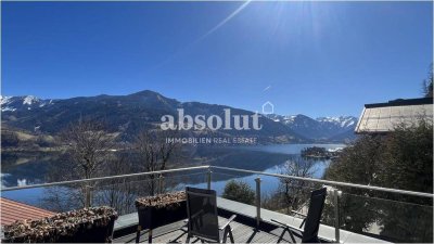 Mieten Sie Ihr Traumhaus! Exklusives Einfamilienhaus in Top-Lage v. Zell am See, mit 100 % Seeblick!