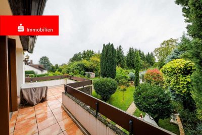 Bad Soden: Maisonette mit Gartenblick und Skylinepanorama – ruhig & zentral