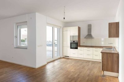 Gut geschnittene Neubauwohnung mit großer Terrasse in Friedrichshain