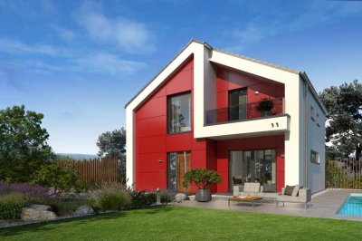 Einzigartiges Grundstück mit Doppelrandlage - Einfamilienhaus mit modernem Designanspruch!