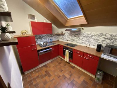 Attraktive 3-Zimmer-Dachgeschosswohnung mit Balkon und EBK in Bad Rippoldsau-Schapbach