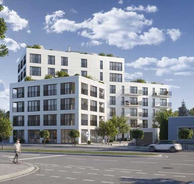 Stilvolle 2-Zimmer-Neubauwohnung mit Loggia & Tiefgarage  – zentrumsnah in Regensburg-West