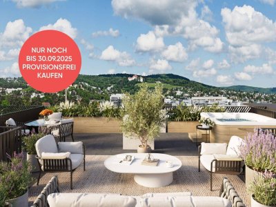 Weitblick trifft Eleganz – exklusives Penthouse im GRAND GARDEN mit 100 m² Dachterrasse | Jetzt provisionsfrei kaufen