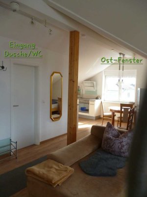 1-Zi-Appartement 50m2, in ruhiger Wohnlage von Hohberg an Einzelperson ab September zu vermieten
