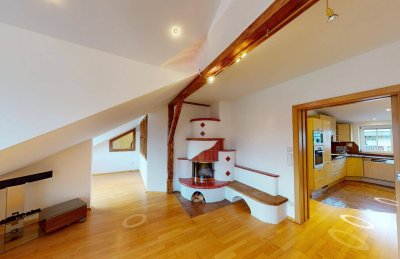 Charaktervolle Terrassenwohnung mit Bergblick in Mondsee