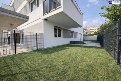 Grün I Urban I Chic: Exklusive 4-Zimmer-Gartenwohnung im Herzen von Schwechat! Nachhaltig, hochwertig und überraschend ruhig!