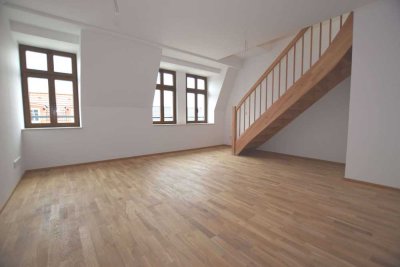 Helle und freundliche Maisonette Wohnung mit Einbauküche und Balkon in beliebter Wohnlage