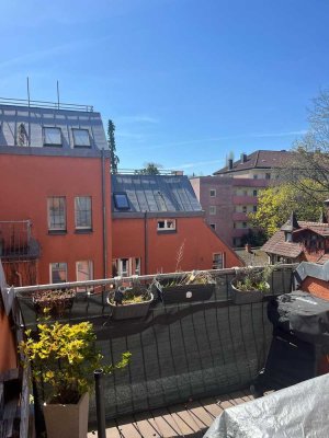 Helles 2-Zimmer-Apartment mit Terrasse im Zentrum von Nürnberg