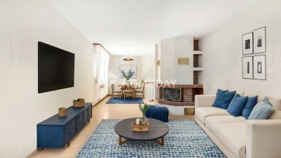 Großzügige Maisonette mit Gartenparadies, Sauna, hochwertiger & moderner Ausstattung