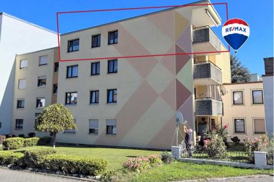 2,5-Zimmer Wohnung mit Balkon und tollem Alpenblick in Waldshuts Bergstadt