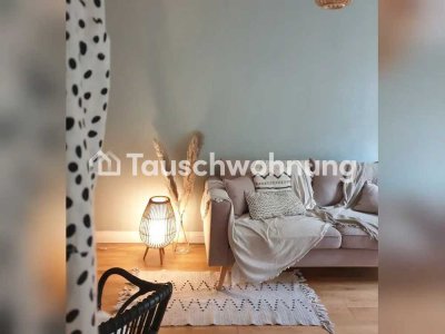 Tauschwohnung: Altbau Wohnung mit Terrasse und Balkon im Osten. Hinterhaus