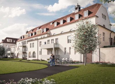 Wunderschöne Denkmalschutz-Wohnung mit eigener Garten-Terrasse
