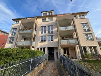 Sofort beziehbar: 3-Zimmer-Wohnung mit Gartenanteil und Tiefgarage in der Dresdner Südvorstadt