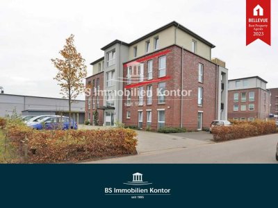 Emden – Neuer Delft ! Hochwertig möblierte Wohnung im 2. OG (Fahrstuhl) mit PKW-Stellplatz  und Balk