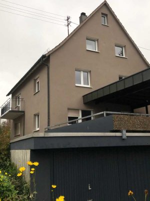 Freundliche 3-Zimmer-EG-Wohnung mit Balkon in Böhmenkirch