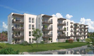 Neubau: geförderte 2-Raum-Mietwohnung in Schwanenstadt Top 124