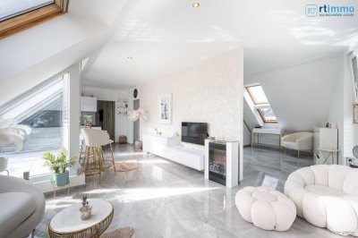 HOCHWERTIGE 2-ZIMMER-DACHTERRASSENWOHNUNG - MODERNER CHIC IM HISTORISCHEN AMBIENTE