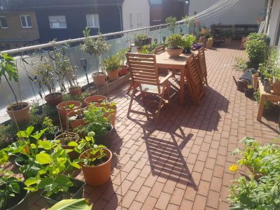 Großzügige 2-Zimmerwohnung in Efferen mit riesiger Terrasse und Balkon