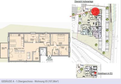 4-Zimmer Neubauwohnung mit Einbauküche und hochwertiger Ausstattung!