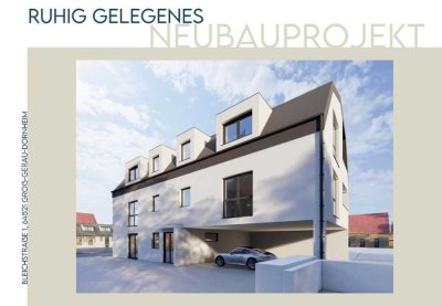 KfW 40 - Erstbezug mit Balkon: Geschmackvolle 4,5-Raum-Dachgeschosswohnung mit geh. Innenausstattung