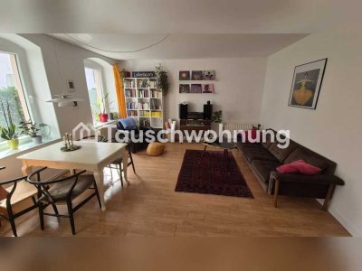 Tauschwohnung: Maisonette-Wohnung in Seenähe gegen 2 bis 3-Zimmer-Wohnung