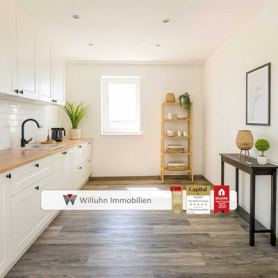 Wie im eigenen Haus: Erdgeschosswohnung mit Garten & Terasse! | Tageslichtbad & Fußbodenheizung!