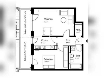 Tauschwohnung: Schöne helle Wohnung in Ottensen