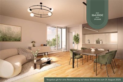 AKTIONSPREIS: Helle 3-Zimmer-Wohnung mit Balkon