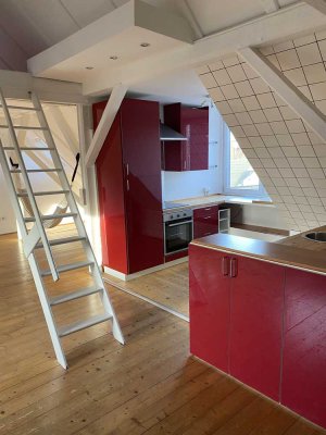 Helle, gemütliche Dachgeschosswohnung für 2-3 Personen