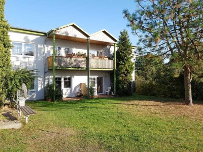 2-Raum-Wohnung mit Terrasse und Blick ins Grüne in Dargen - Nähe Kaiserbäder