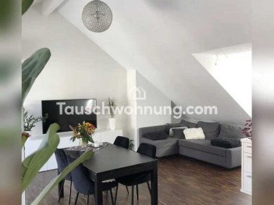 Tauschwohnung: Wunderschöne Dachgeschosswohnung mit Klimaanlage und Terasse