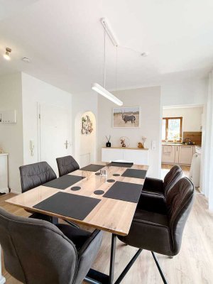 Moderne Erdgeschosswohnung in Viernheim mit Bonbon! Zentrales Wohnen mit Balkon!