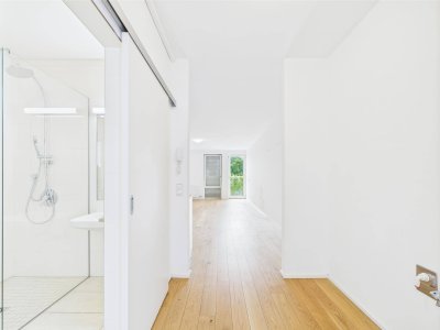 Online Terminbuchung | ab sofort | 1 Zimmer-Wohnung | Hofseitiger 13m² Eigengarten